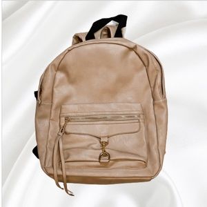 Beige Backpack